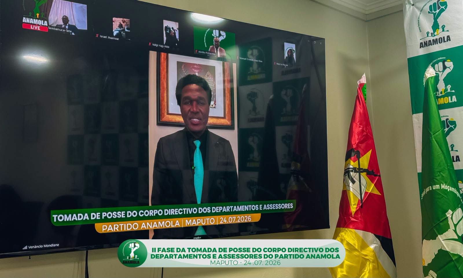 ANAMOLA realiza segunda fase da tomada de posse do corpo diretivo e assessores