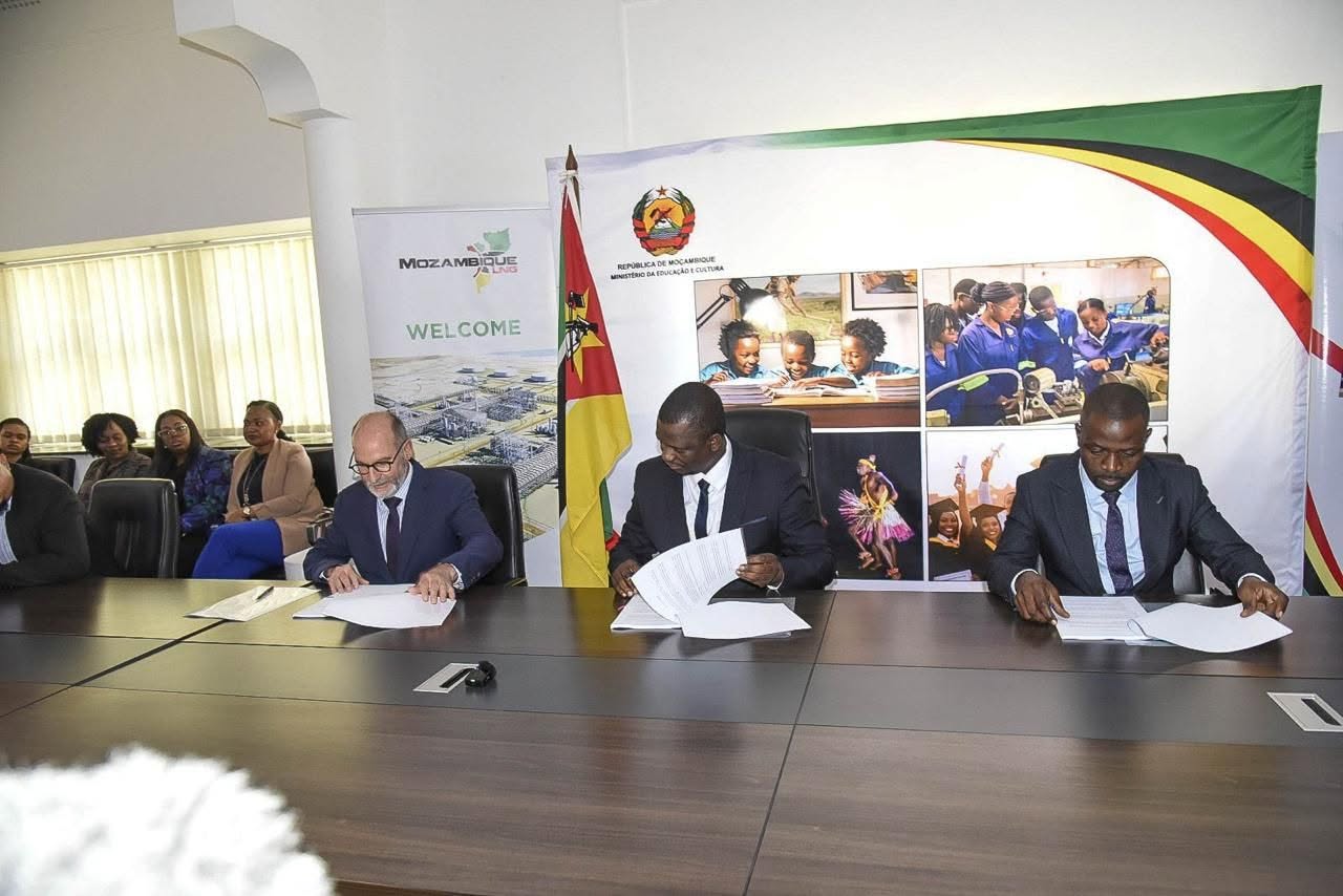 Instituto Industrial e Comercial da Matola firma parceria com a TotalEnergies LNG para criação de Centro Internacional de Formação