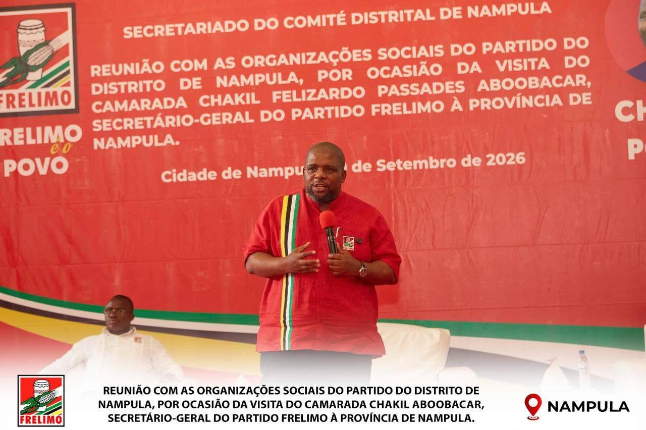 SECRETÁRIO-GERAL DA FRELIMO DESTACA PAPEL DAS ORGANIZAÇÕES SOCIAIS NA PREPARAÇÃO DO 13.º CONGRESSO